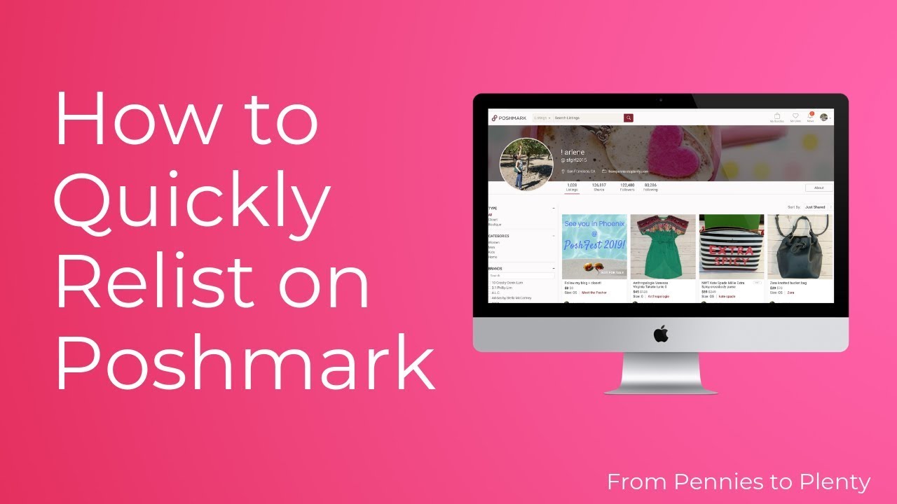 How to Relist Quickly on Poshmark