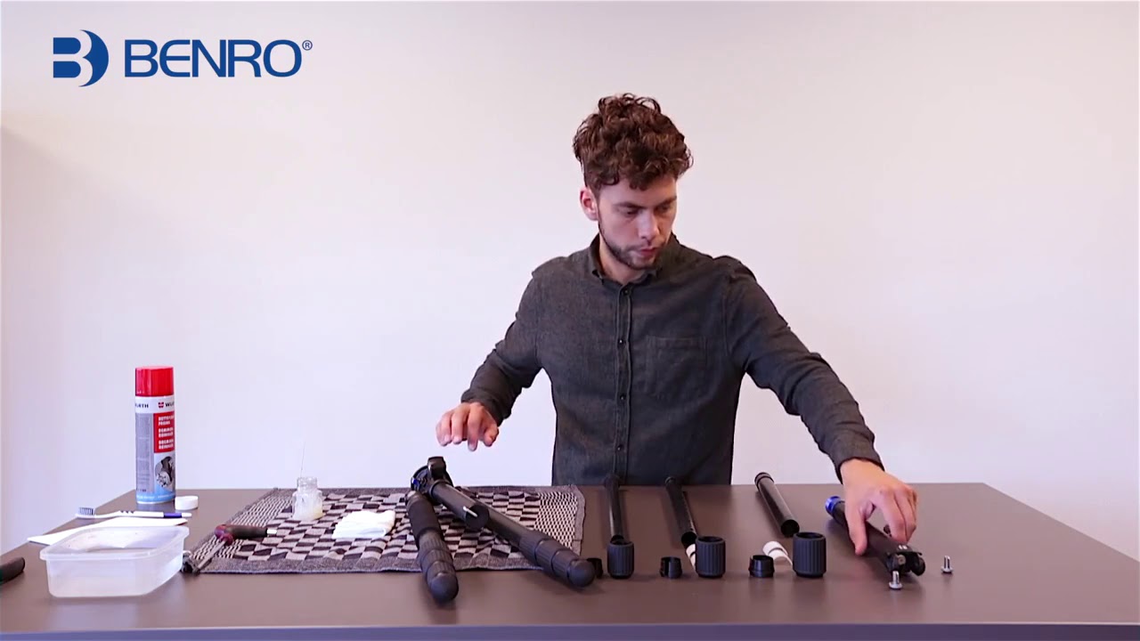 Onderhoud je statief met de Benro OK-01 Statief Onderhoudskit