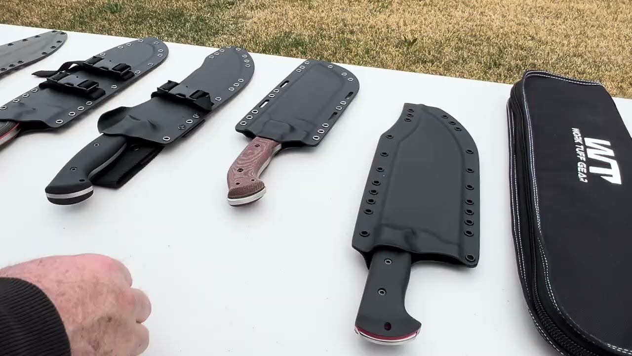 Work Tuff Gear Choppers and All-Rounders Chopping Wood. Which work best?? Part 1/2