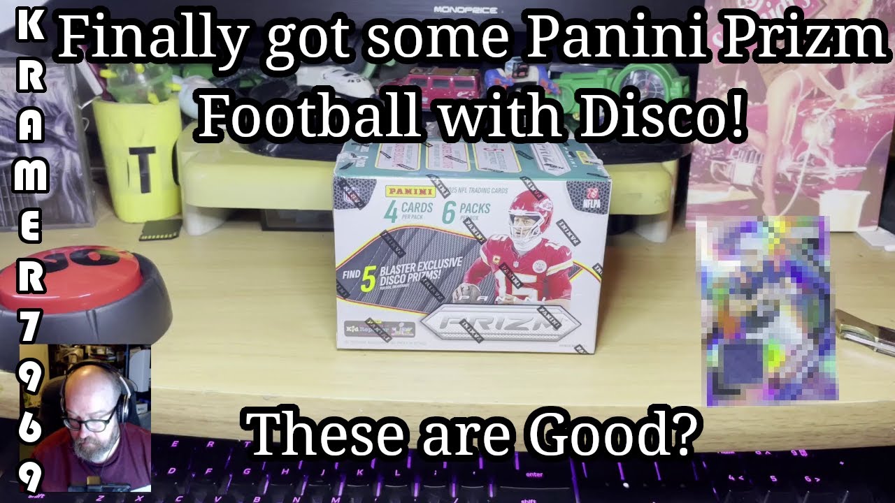 Is disco back? 2025 Panini Prizm Football Blaster Box - Target Exclusive! Nice Relic pull!