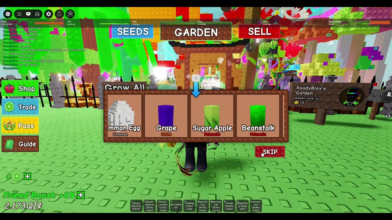 Opening Seed Packs! (Grow A Garden)