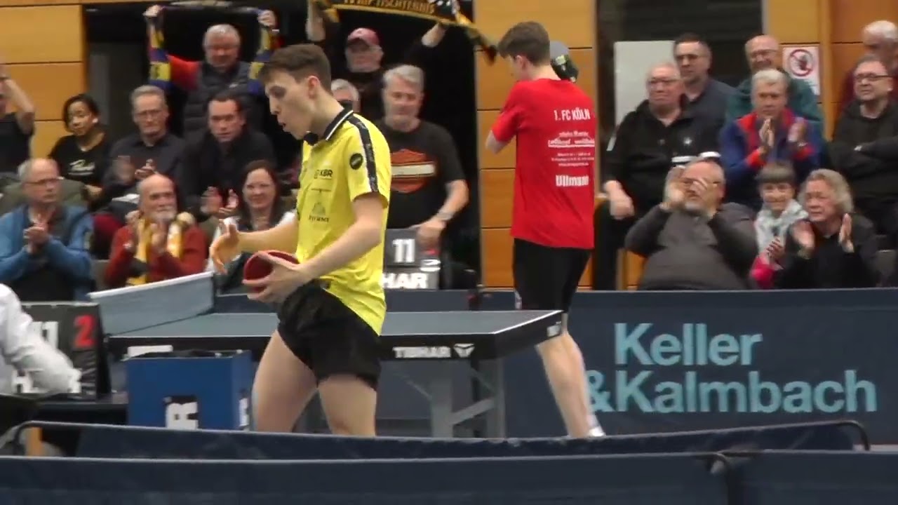 Tischtennis 2.Bundesliga - TV Hilpoltstein - 1.FC Köln 30.03.2024