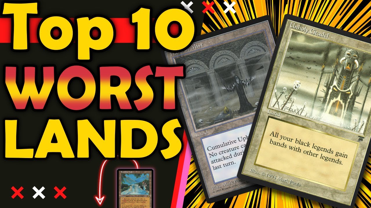 10 худших земель в MTG