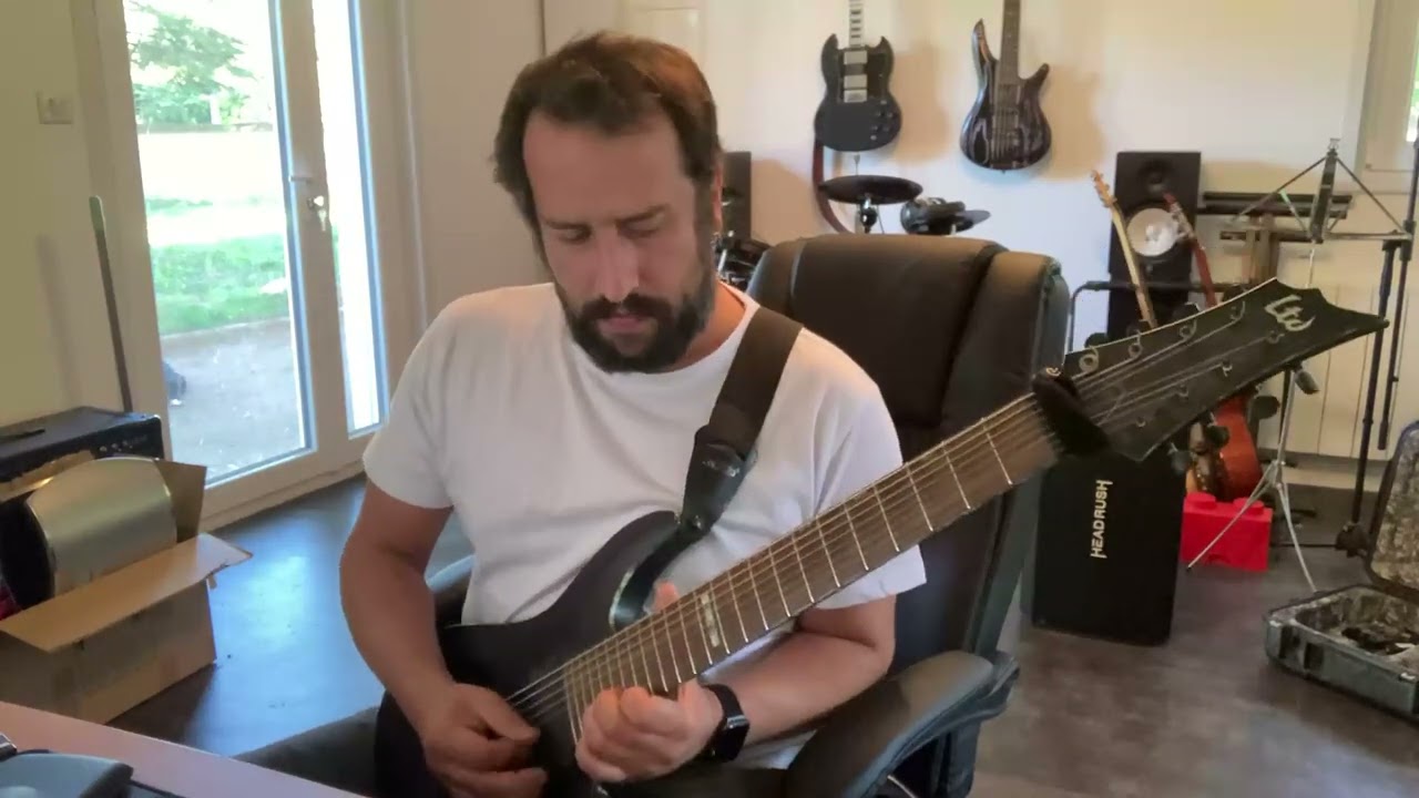 MESHUGGAH - Do Not Look Down - Guitar Cover - One Take