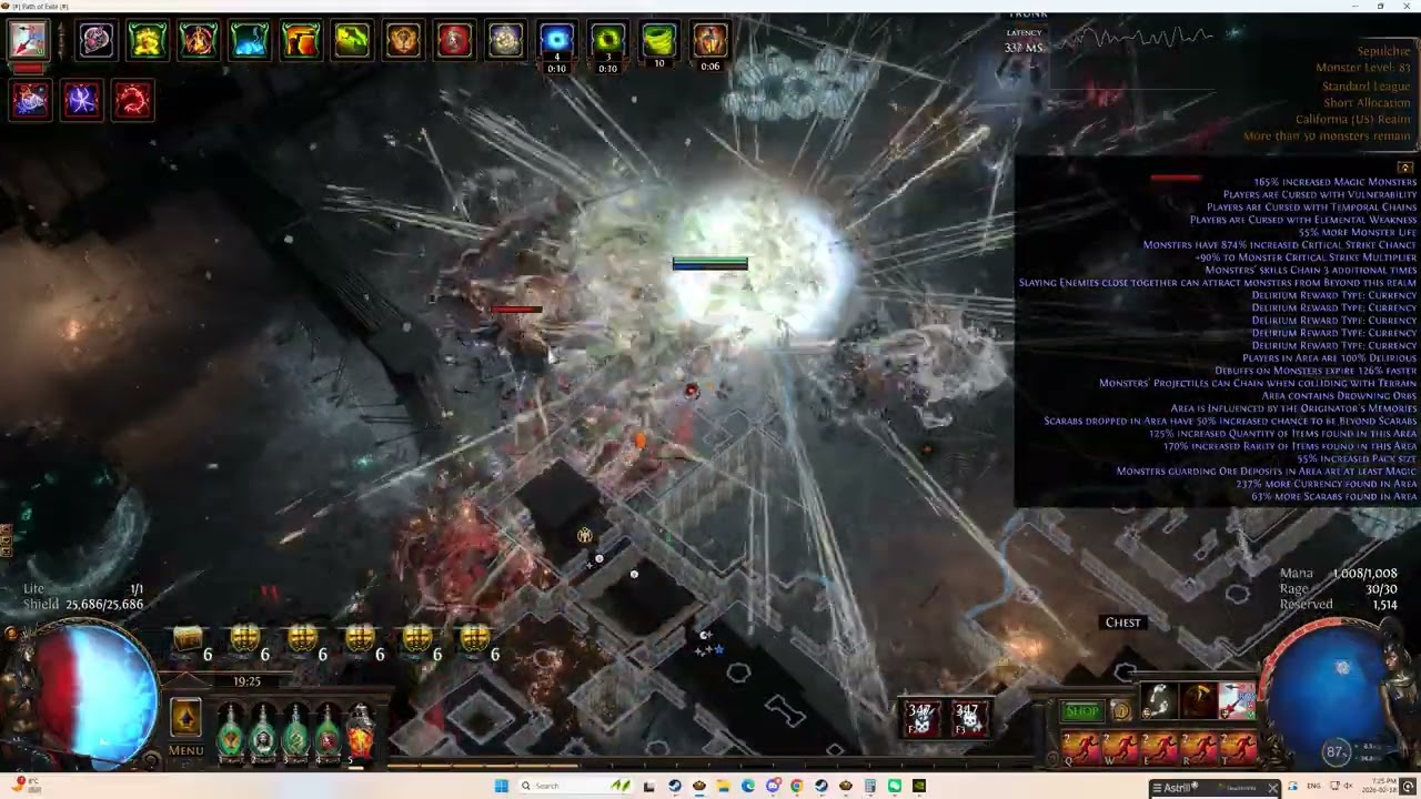 MF Tornado Shot INT Stacking Deadeye Build (3.27 - Standard League)