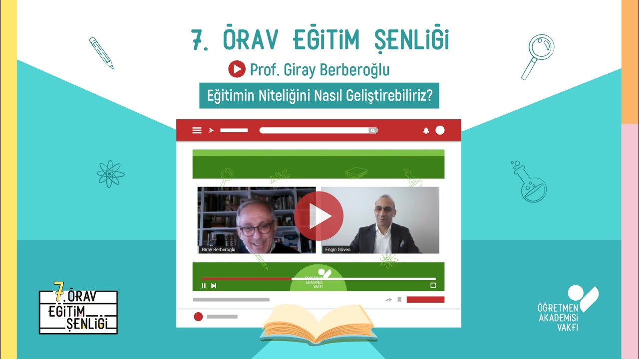 7. ÖRAV Eğitim Şenliği - Prof. Dr. Giray Berberoğlu