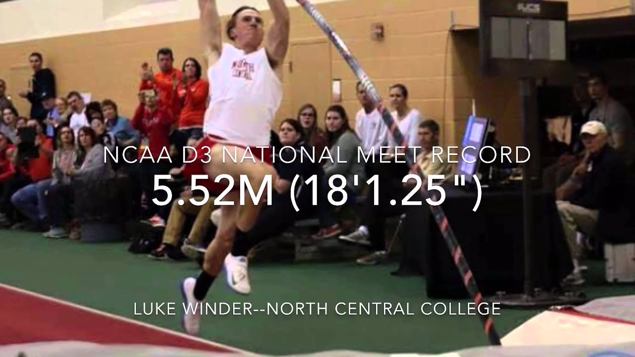 NCAA D3 National Meet Pole vault record