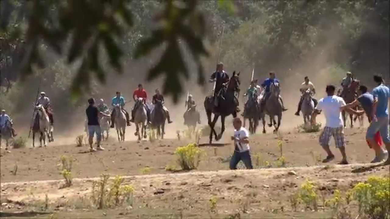 Encierro a Caballo Villasrubias 2014 (Sábado 23 Ag