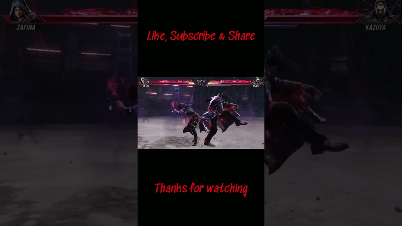 Tekken Zafina Vs Kazuya #tekken8 #tekken  #pcgames