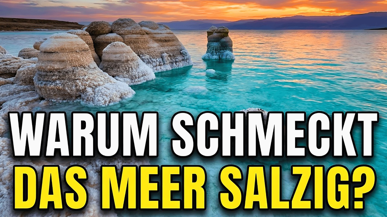 Warum das Meer salzig ist und Flüsse nicht! (Die große Süßwasser Lüge)