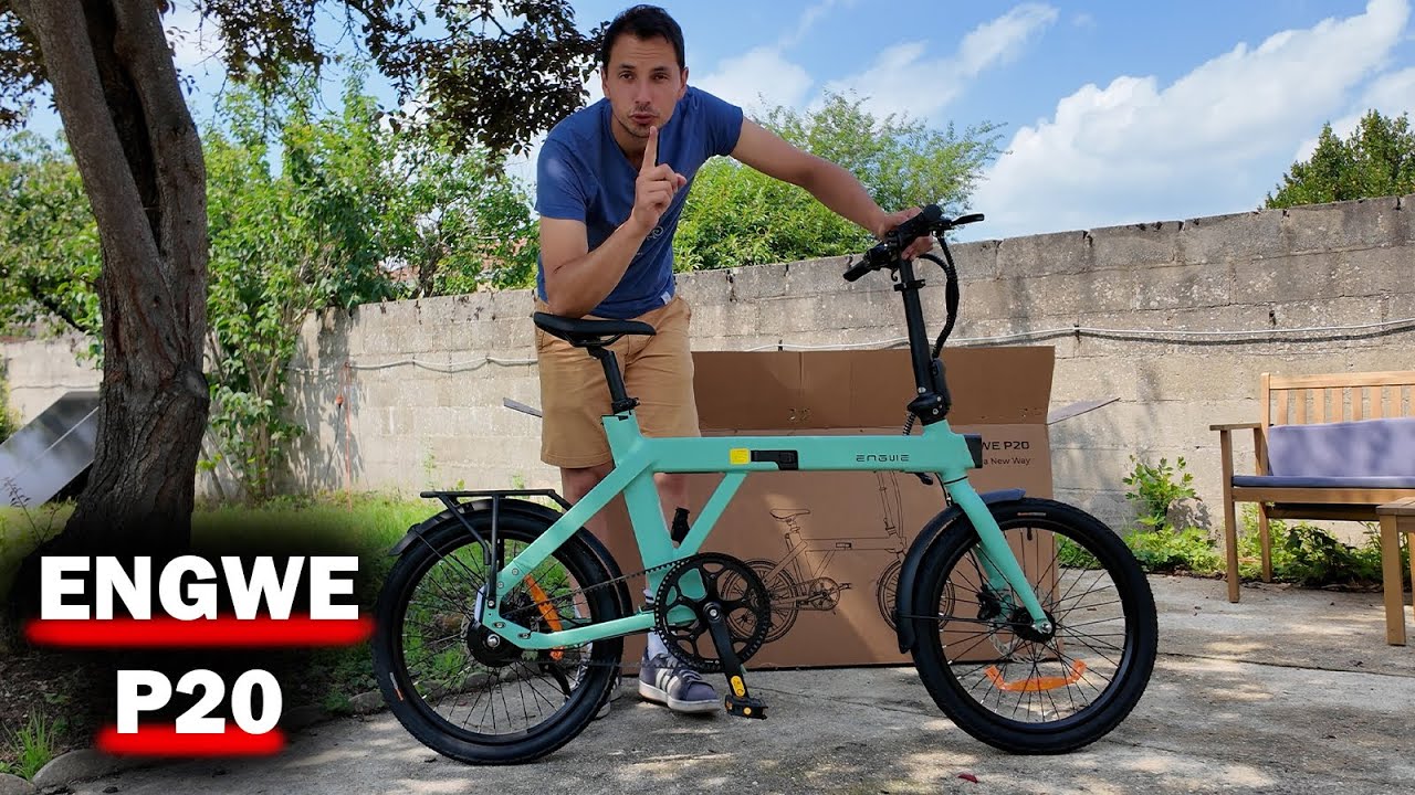 ENGWE P20 - Vélo Pliant AE capteur de couple