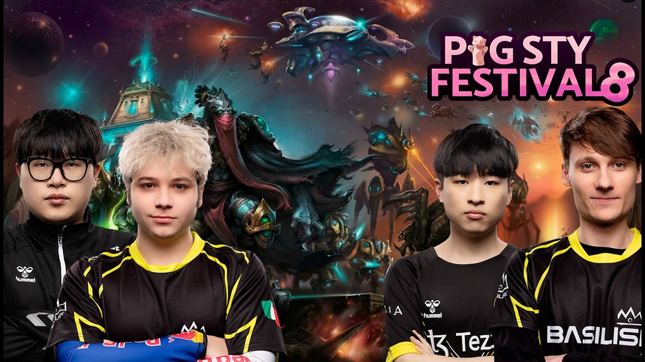 Reynor vs Solar, Serral vs Maru | ФИНАЛ | 6 000$ 🏆 PiG Sty Festival 8.0