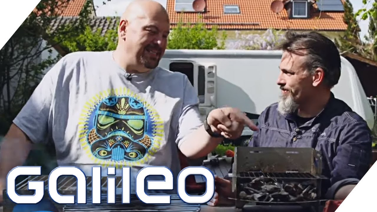 Umweltfreundlich Grillen - Jumbo macht den Test | Galileo | ProSieben