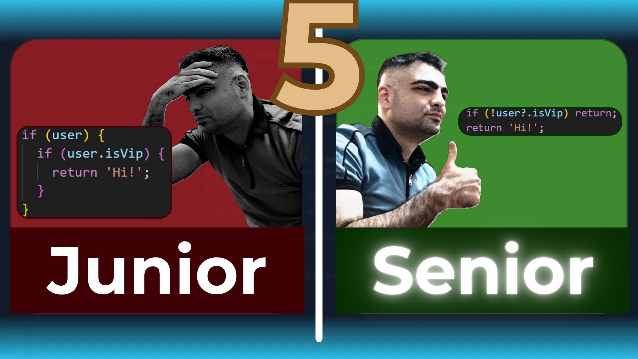The 5 JS Patterns That Separate Juniors from Seniors