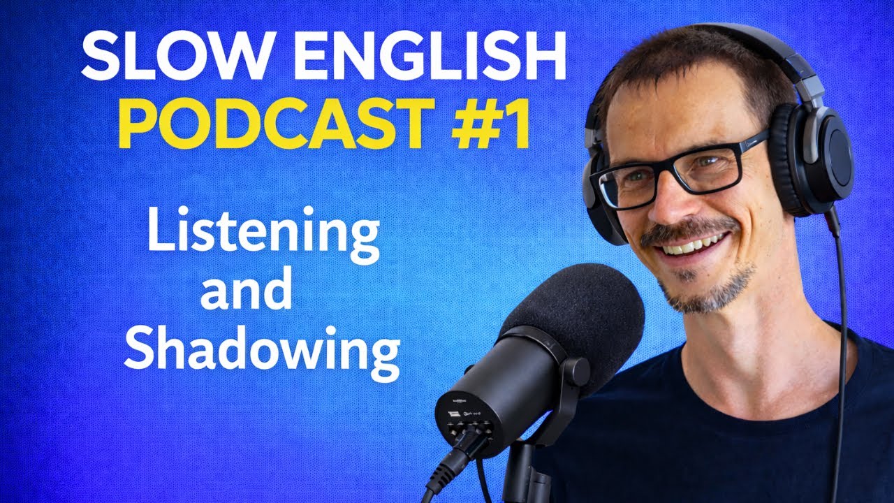 Slow English Podcast: Episode 1 - 'Burnout' | Slow Listening | Listening and Shadowing