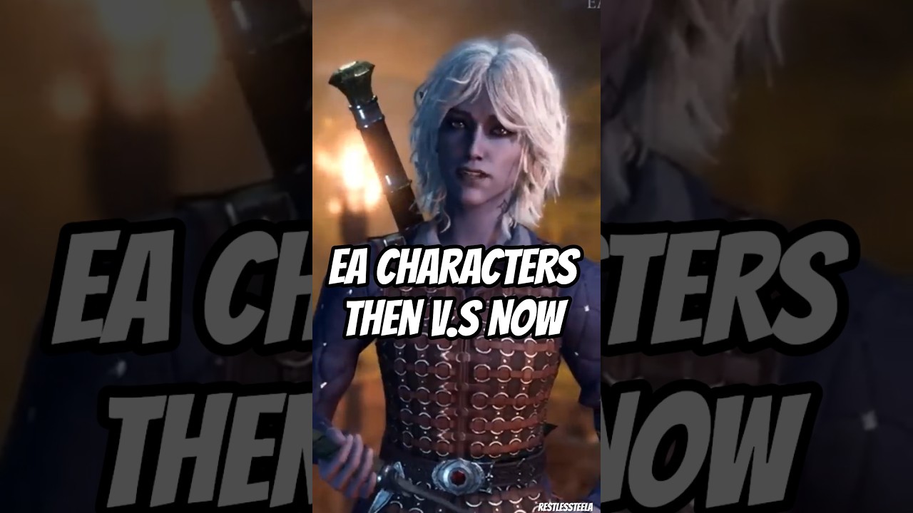 How some Early-Access characters looked v.s now 🔥 #baldursgate3 #gale #minthara #karlach #shorts