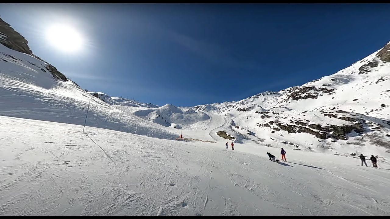 Val Thorens 360° - 3 Valleys - Les 3 Vallées - Piste Dalles - 2 - 03/03/2023