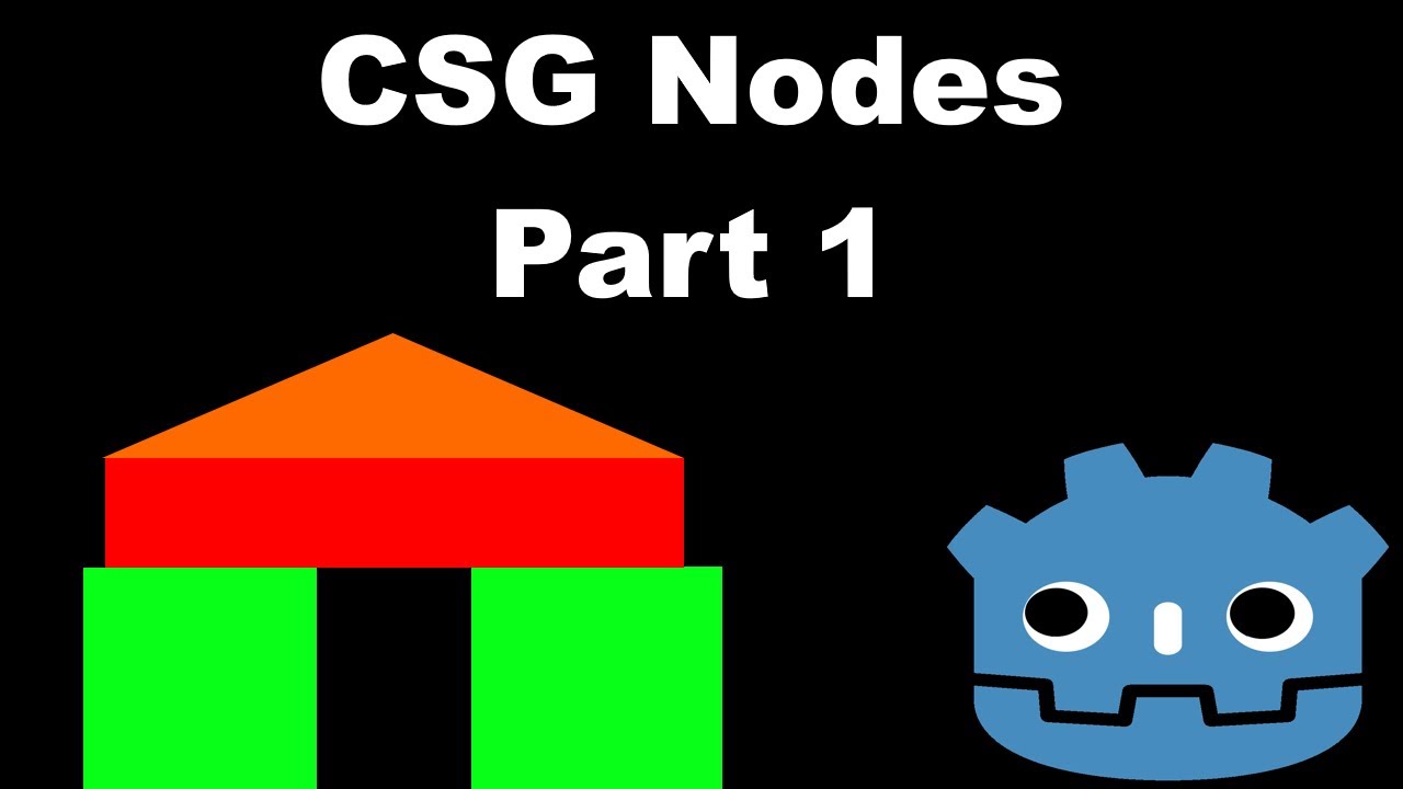 Godot 4 Tutorial | CSG Nodes Part 1