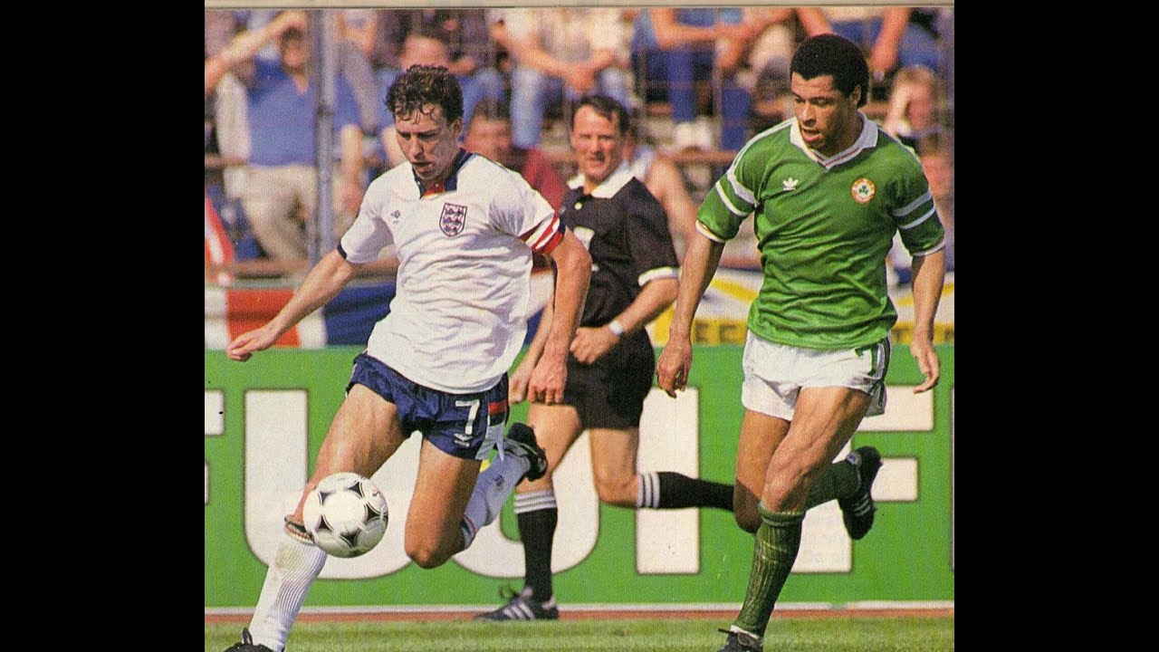 Paul McGrath vs Robson | vs England | 1991 Euros Qualifiers | 1 Assist | All Touches & Actions