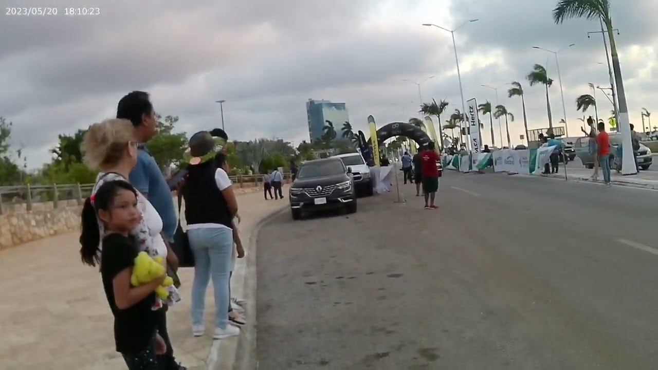 Rally ruta maya 2023 en san francisco de Campeche