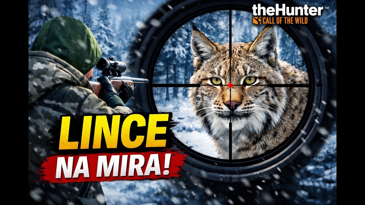 CAÇADA AO LINCE EURO-ASIÁTICO Parte 2 – Rastreamento na Neve | theHunter: Call of the Wild