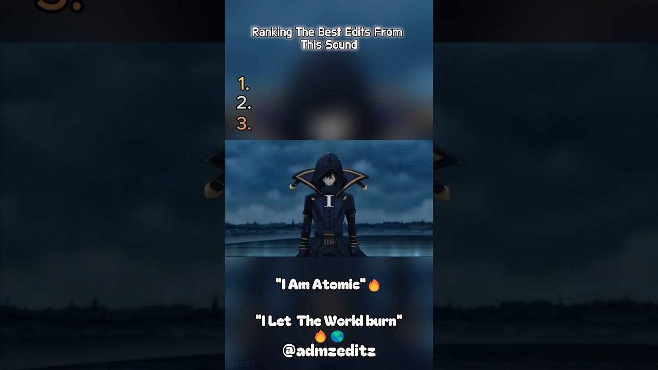 Ranking The Best Edits From This Sound - World Burn Pt.1
