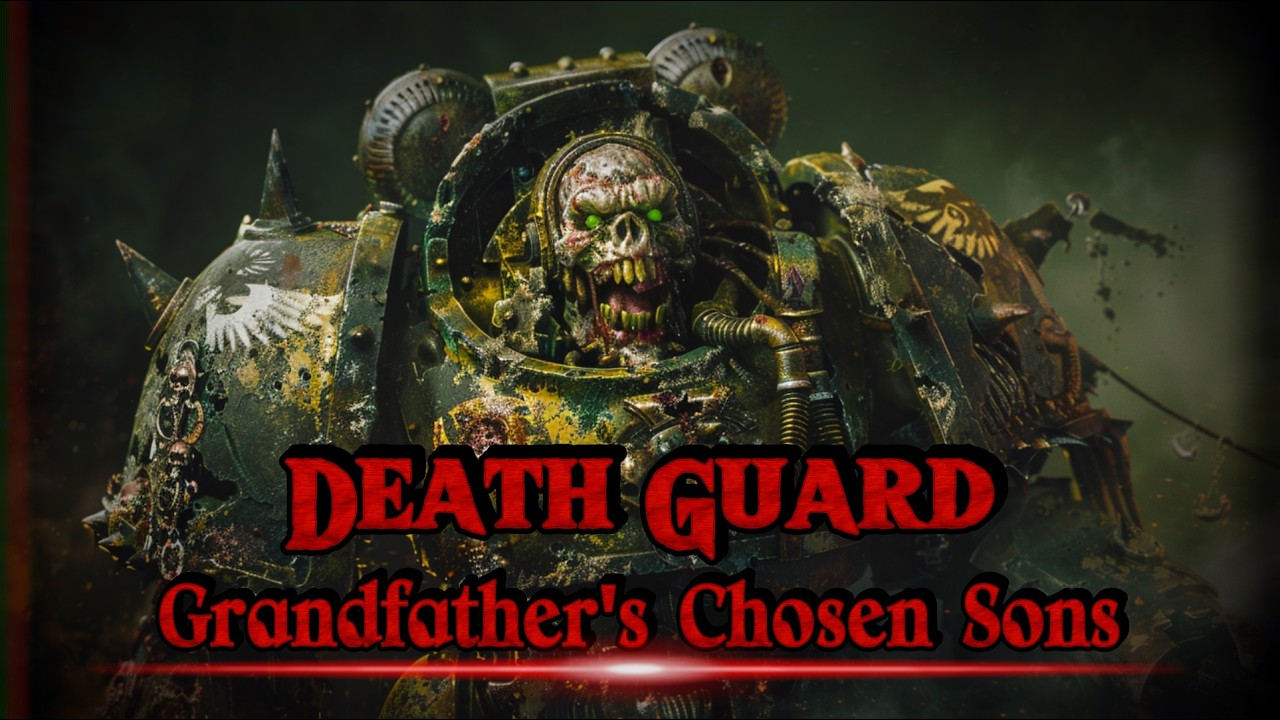 Death Guard - Grandfather's Chosen Sons | Melodic Death Metal Fan Song inspired by Warhammer 40K