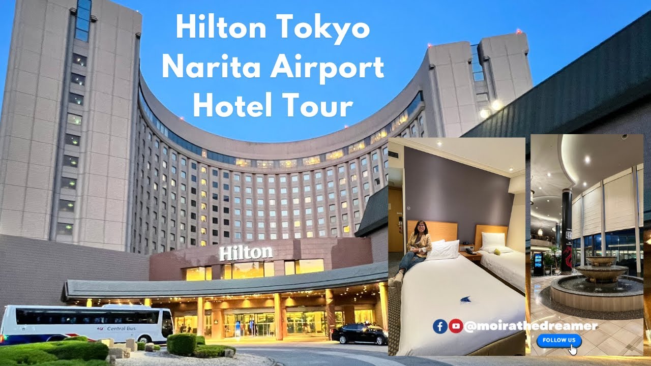 Экскурсия по отелю Hilton Tokyo Narita Airport | Видеоблог Tokyo | Pinay в ATX