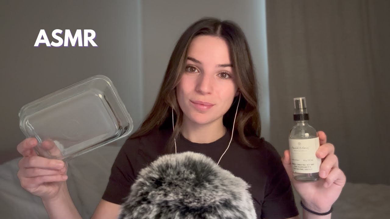 ASMR Tapping with Glass Sounds