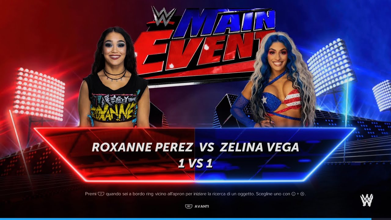 WWE 2K24: ROXANNE PEREZ VS ZELINA VEGA [MAIN EVENT]