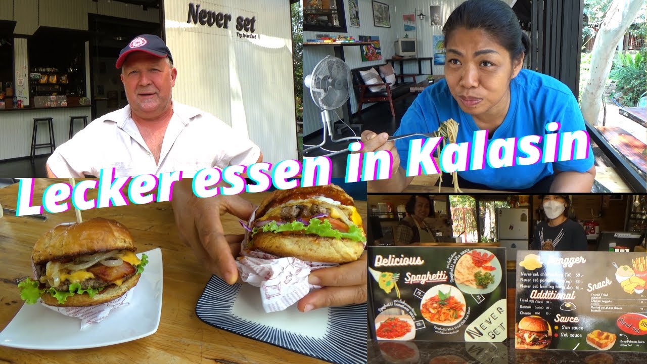 Uwe macht doch noch mal den Restaurantführer. Hamburger Restaurant und Thai food. Ist das was?