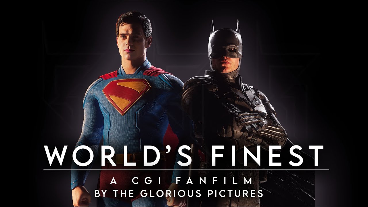 WORLD'S FINEST | A CGI fan-film | ft. Battinson & DCU Superman | The Glorious Pictures