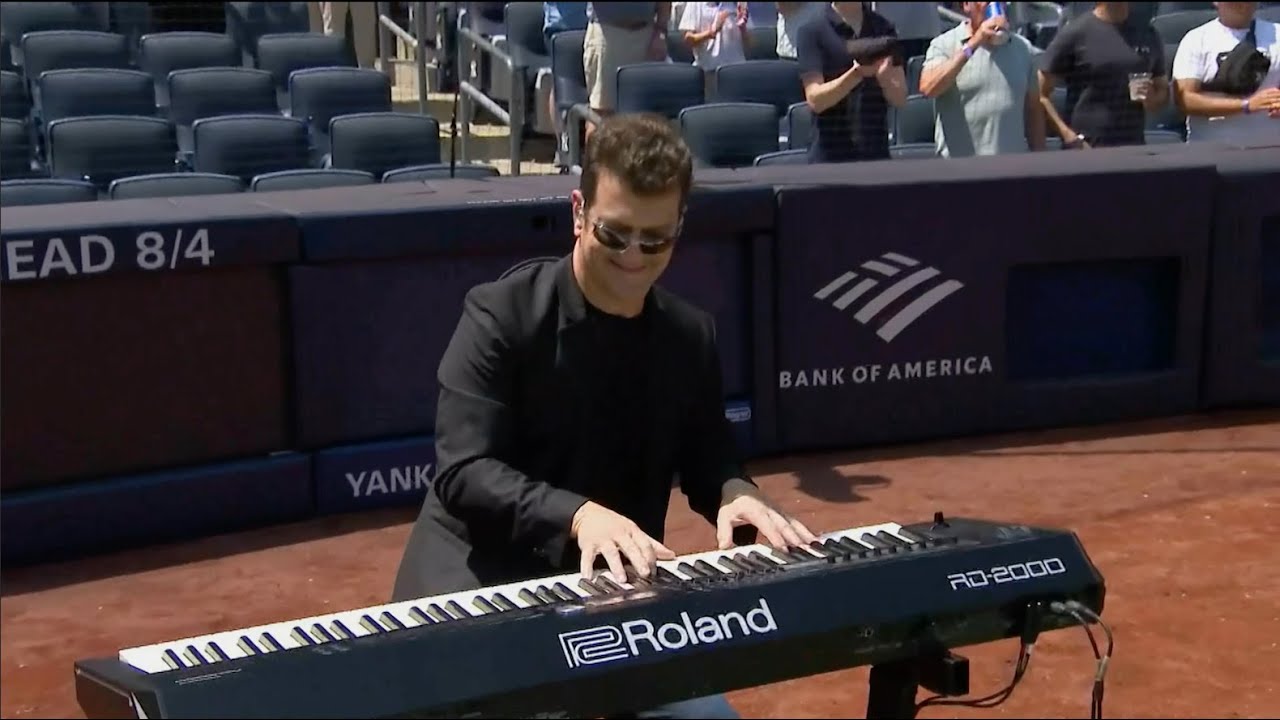DAVID ROSENTHAL National Anthem at Yankee Stadium - Yankees vs Royals 07/23/2023