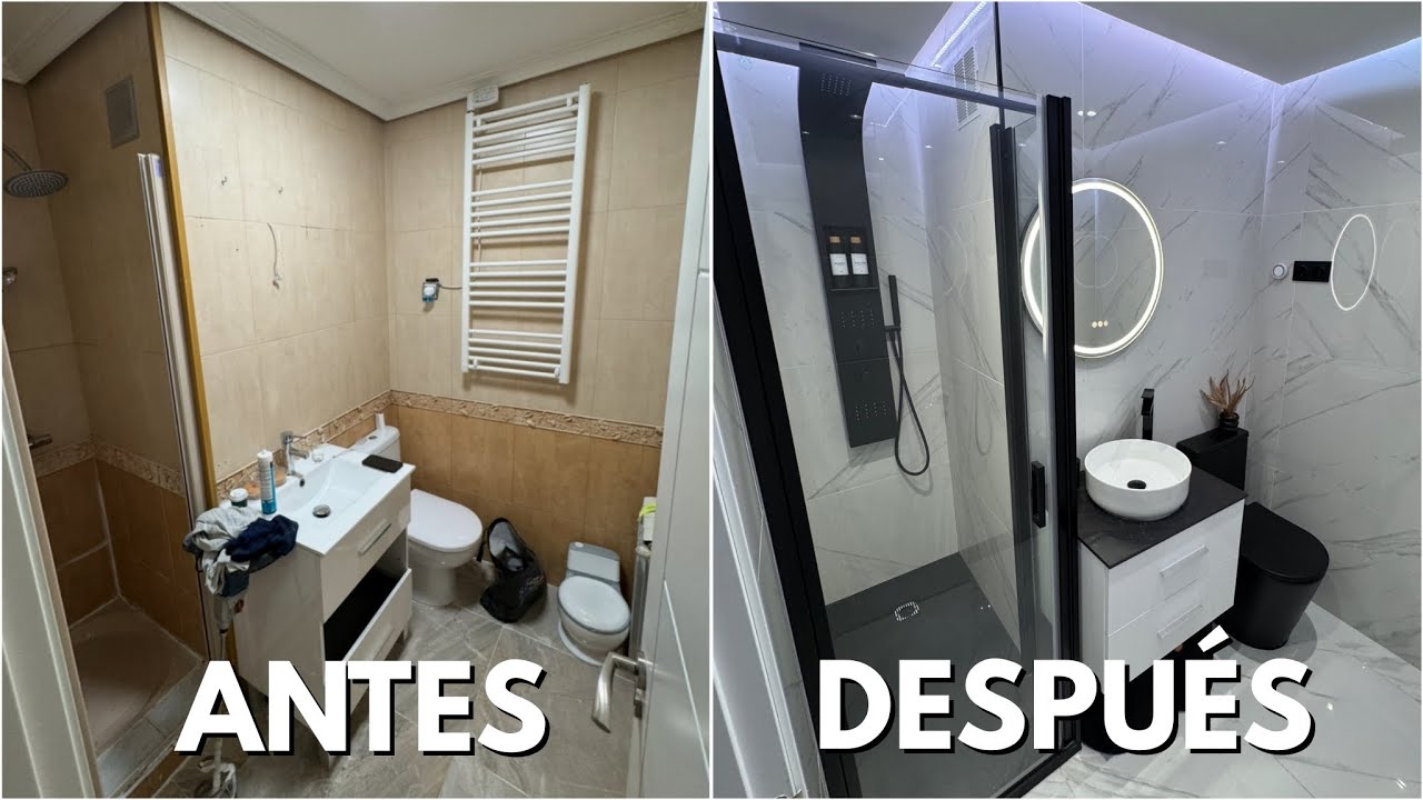 NUESTRA REFORMA DE BAÑO COMPLETA | MARÍA PARIS 