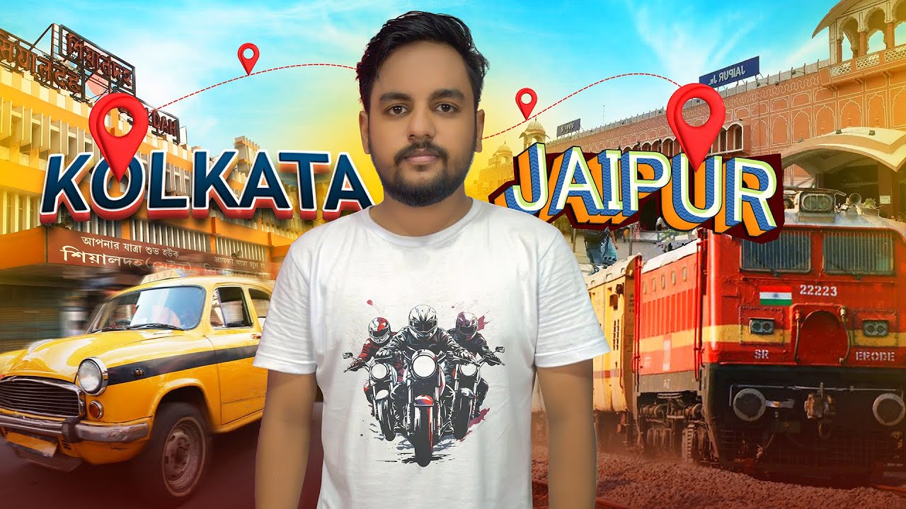 ২৫ ঘন্টার ট্রেন ভ্রমণ | kolkata to Jaipur by Train | Rajsthan|.