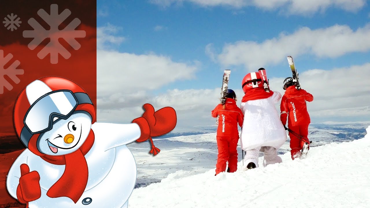 Valles Skidskola - En dag i backen