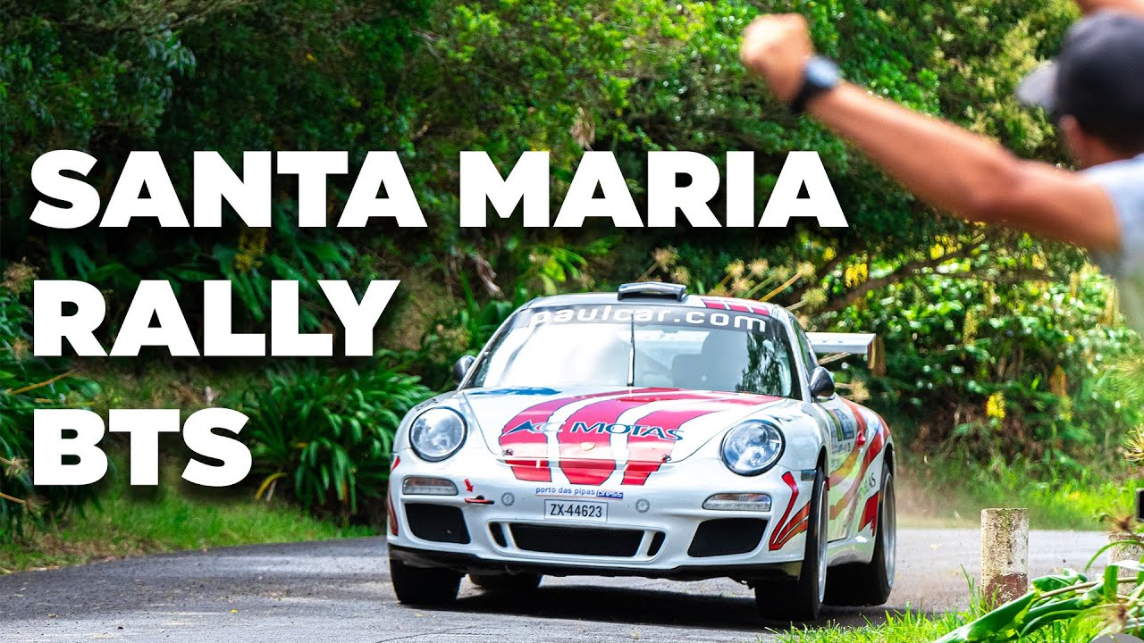 Pedro Câmara Porsche 997 GT3 BEHIND THE SCENES on Santa Maria rally