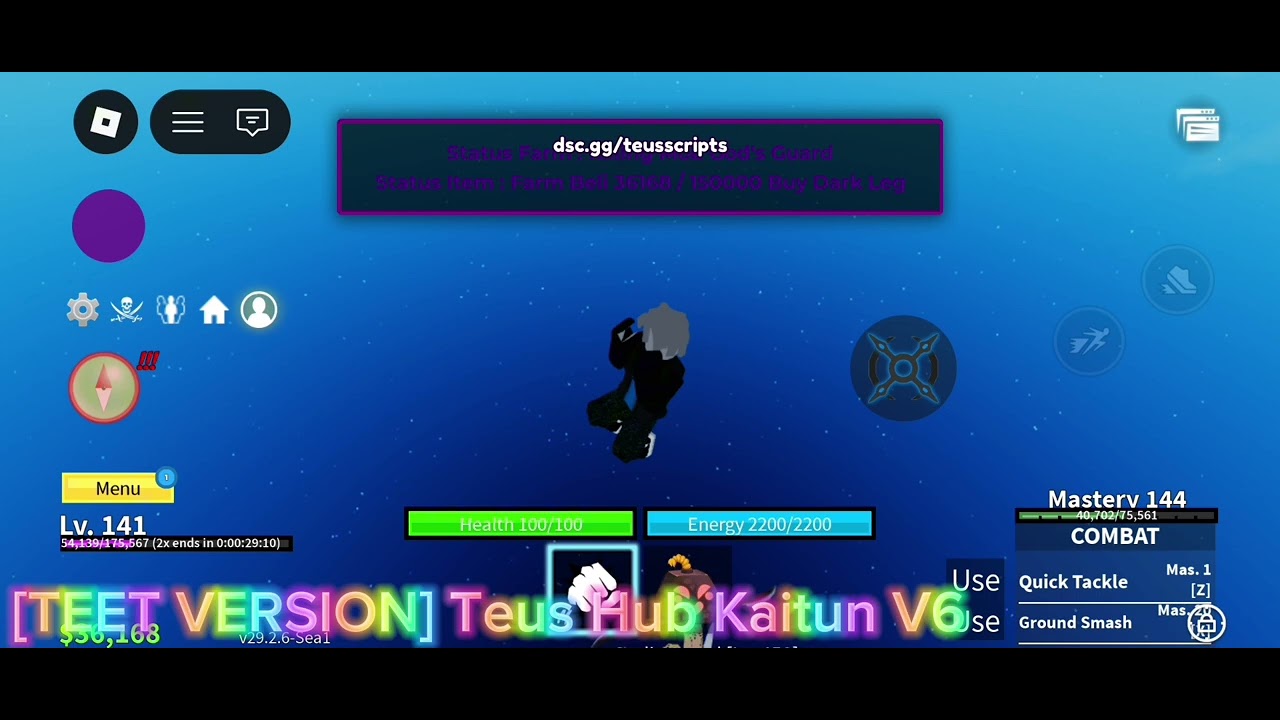 [PAID & FREE] Blox Fruits Script | Kaitun (Banana Cat Hub & Lonely Hub) - Showcase