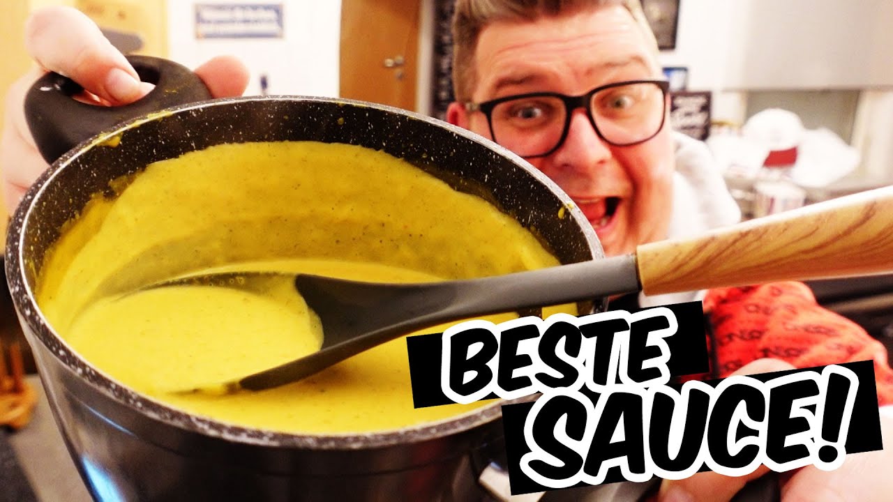 BESTE CURRY SAHNE SOßE FÜR SCHNITZEL, HÄHNCHEN und so weiter