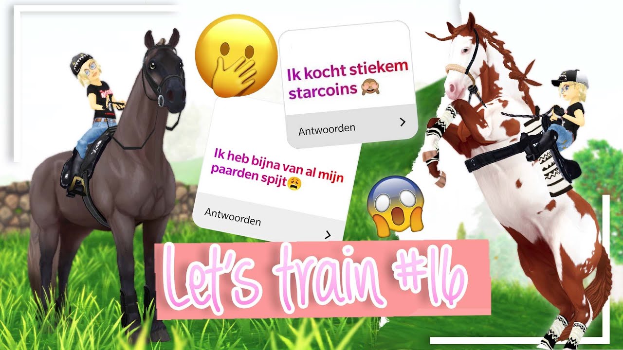 JULLIE STARSTABLE GEHEIMEN EXPOSEN! | Let's Train #16 | wolfxjessy