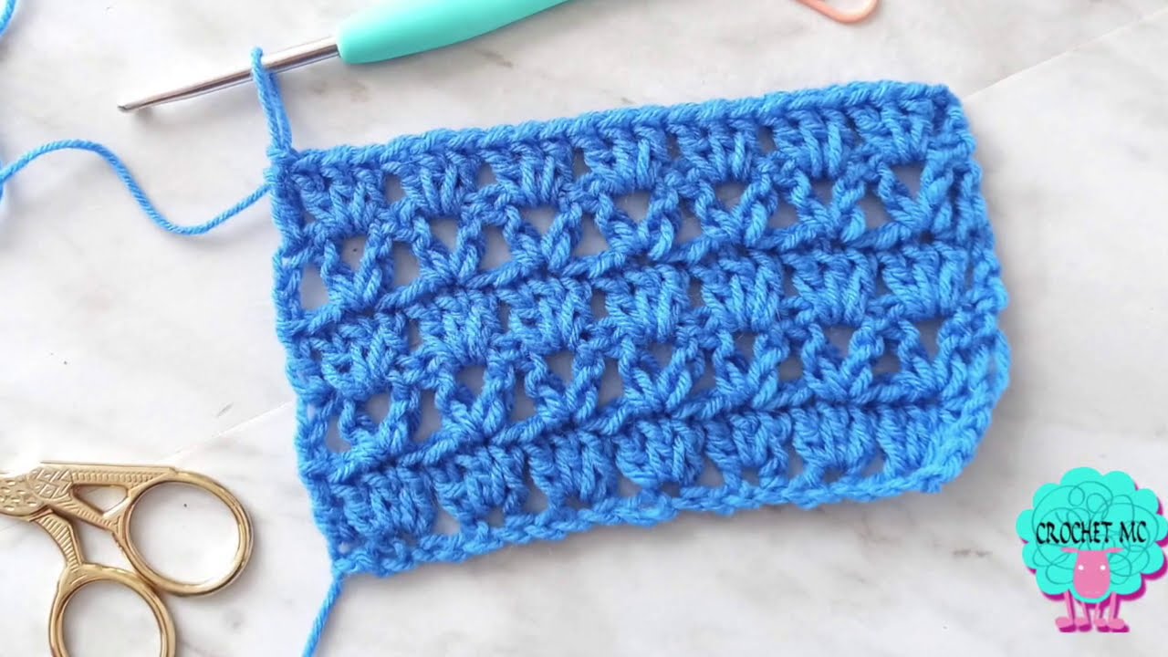 Punto calado a crochet para blusas, chales, salidas de baño y muchos proyectos más.
