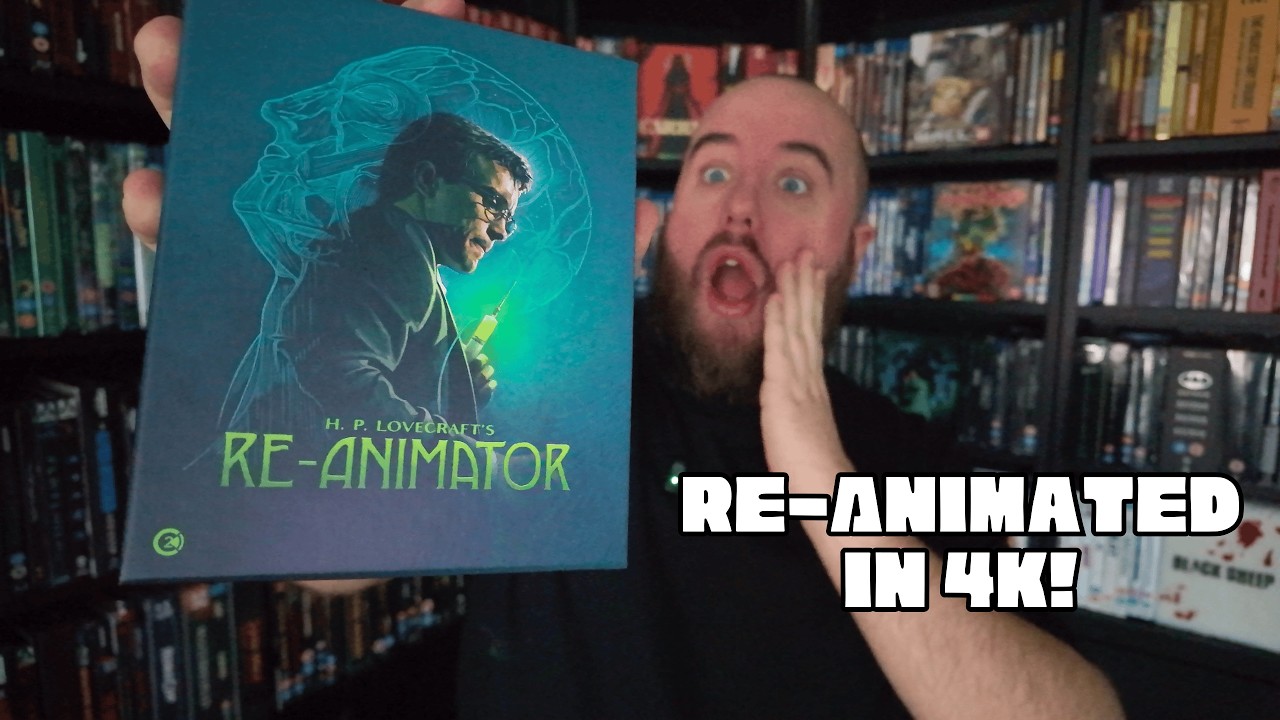 Re-Animator in 4K Is Gloriously Unhinged | Second Sight Limited Edition Unboxing & Review