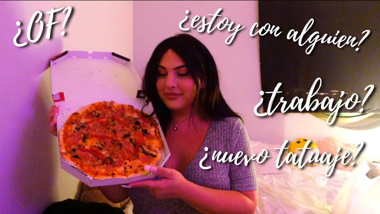 Mukbang 🍕 y charla 🥰
