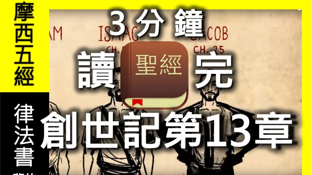 創世記第13章Audio Holy BIBLE : Genesis 13【有聲書】【聖經朗讀】【國語和合本】【3分鐘讀完】