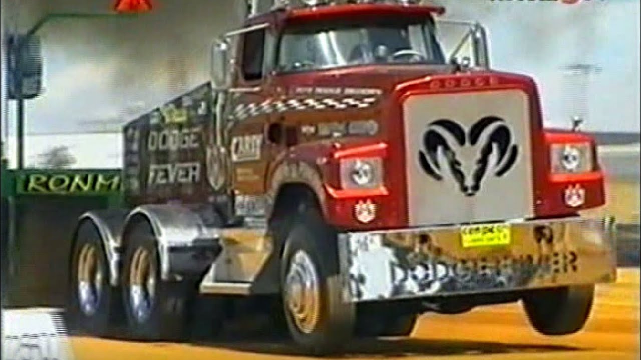 2008 NTPA Super Nationals Tomah Wisconsin Super Semi Truck