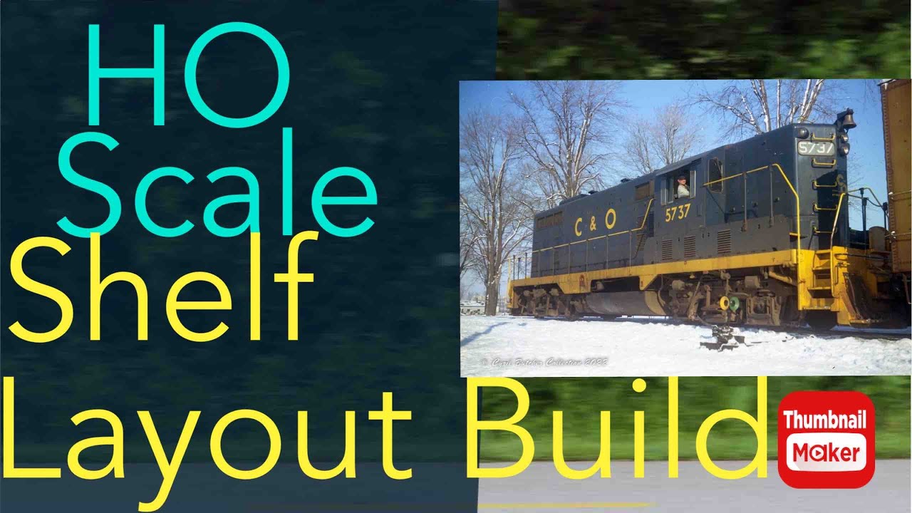 HO Scale Shelf Layout Build CSCO
