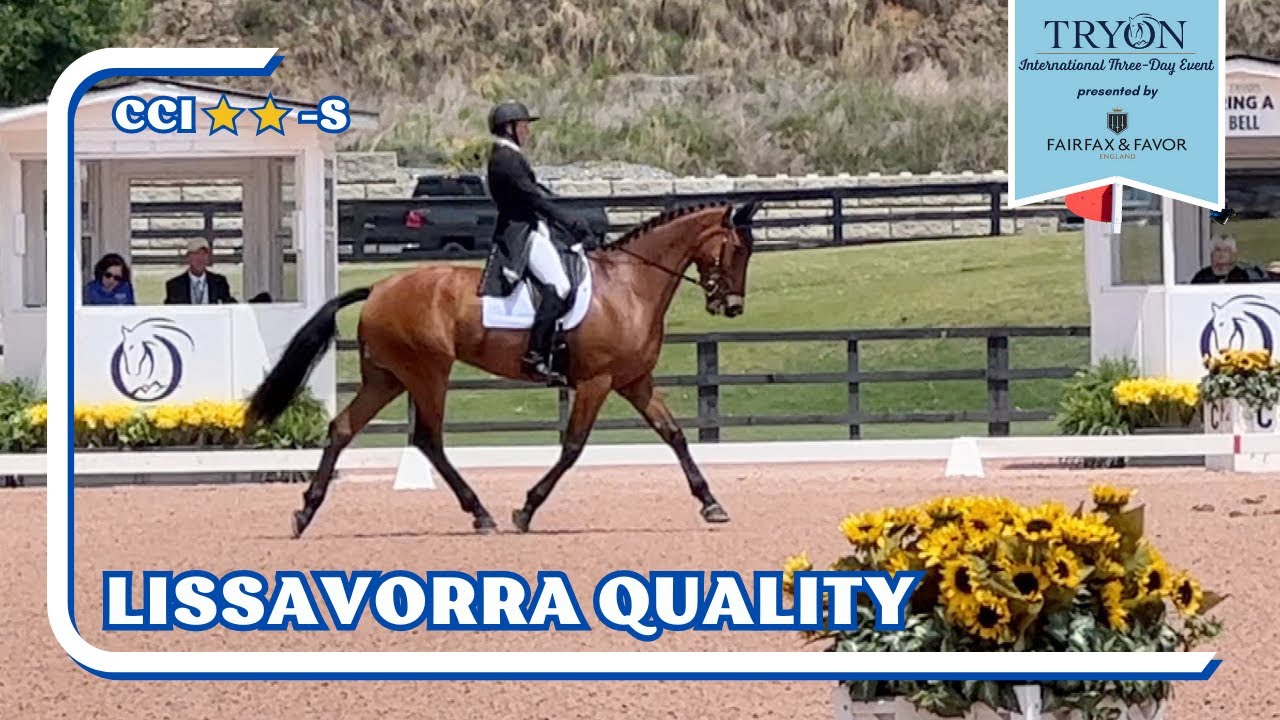 Lissavorra Quality (CCI2* -S | 2023 Tryon International Three Day Event)