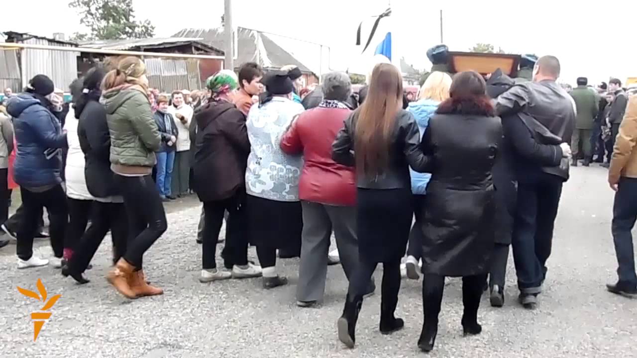 Funeral Held For Russian Soldier Who Died In Syria