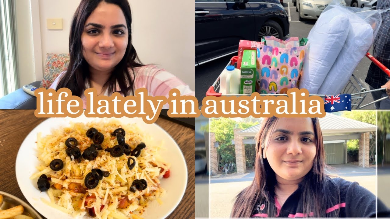A realistic day in my life in Australia 🇦🇺 |food, work, Shopping, ,cooking & everyday routine✨