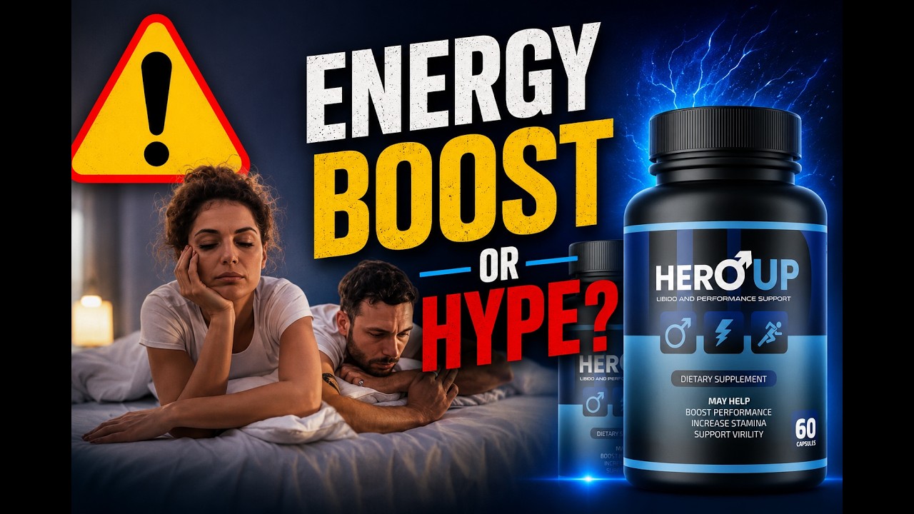 HERO UP REVIEW 2026 | Does It Really Boost Energy, Stamina & Men&rsquo;s Vitality?